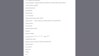 NEW SAT Math Tips and Tricks Cram Things you should know reference sheet study guide