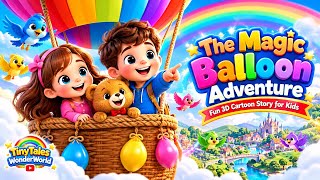 Details 🎈 The Magic Balloon Adventure | Fun 3D Cartoon Story for Kids 🌈✨ Guide