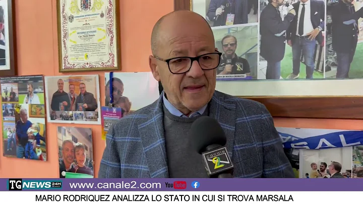MARIO RODRIQUEZ ANALIZZA LO STATO IN CUI SI TROVA ...