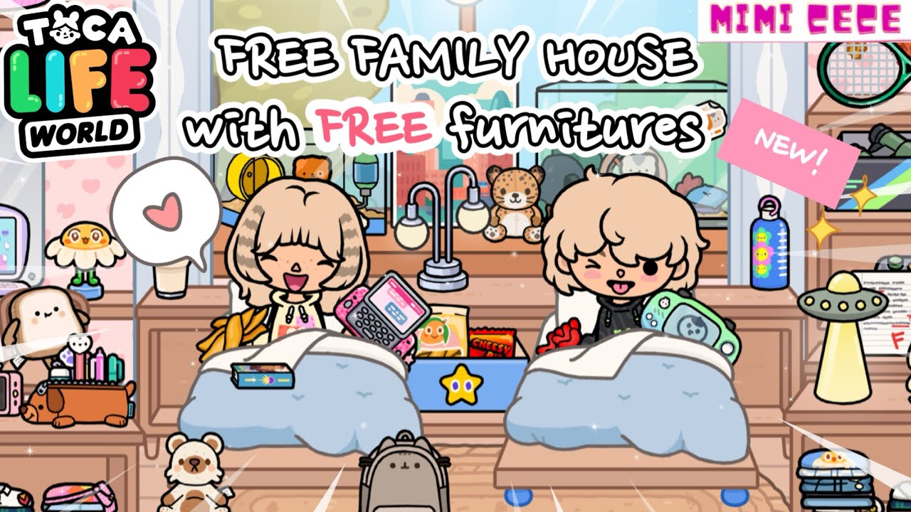 TRANG TRÍ NHÀ GIA ĐÌNH MIỄN PHÍ MỚI BẰNG NỘI THẤT MIỄN PHÍ! 🏠😍 FULL NEW ALL FREE FAMILY HOUSE