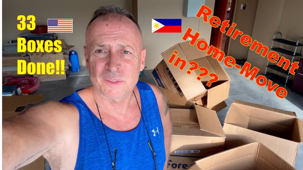Переезд дома престарелых в городе Анхелес, Филиппины — 33 КОРОБКИ ГОТОВЫ!!! — V74