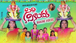 Ganesh Chaturthi Song Shoot Vlog || Divya Maalika || Naga Durga @divyamaalikavlogs875
