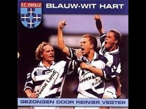 Reinier Vegter Blauw-Wit Hart (FC Zwolle) orginele...