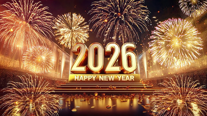 2026 New Year Countdown – Say Goodbye to 2025 and Welcome 2026!