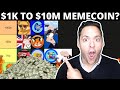 Top 20 base  sol memecoins  alts to 10010000x  buying the dip urgent 
