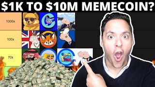 🔥TOP 20 BASE & SOL MEMECOINS & ALTS TO 100-10000X?! | BUYING THE DIP! (URGENT!) 🚀
