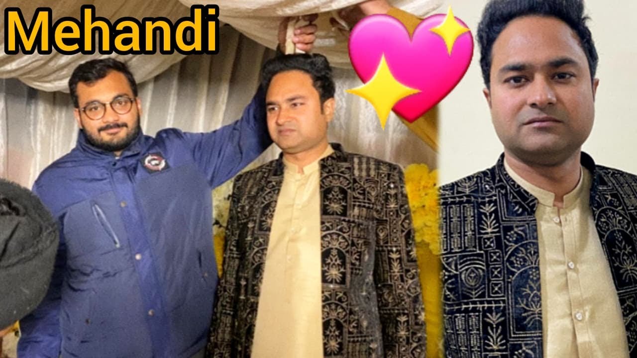 Mere Dost ki mehndi night ❤️