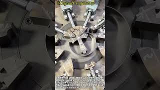 자동화 기계를 활용한 십자가 쿠키 커터 성형법 #worker #process #engineering #production #asmr