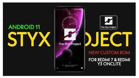 STYX PROJECT ALPHA "ATHENA" NEW CUSTOM ROM FOR REDMI 7 & REDMI Y3 ONCLITE | OFFICIAL ROM | REVIEW