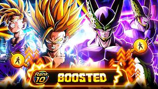 AMAZING GDC BOOSTS!! LR INT Perfect Cell & AGL SSJ2 Gohan Android Cell Saga | DBZ Dokkan Battle