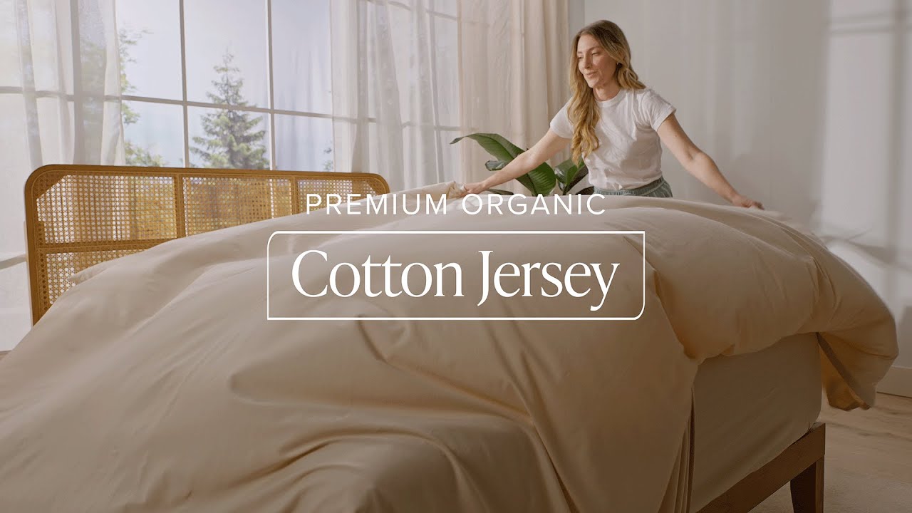 Organic Cotton Jersey Sheets
