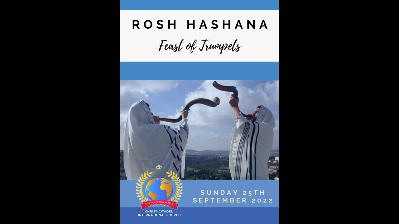 Feast of Trumpets Service 25th September 2022 YouTube