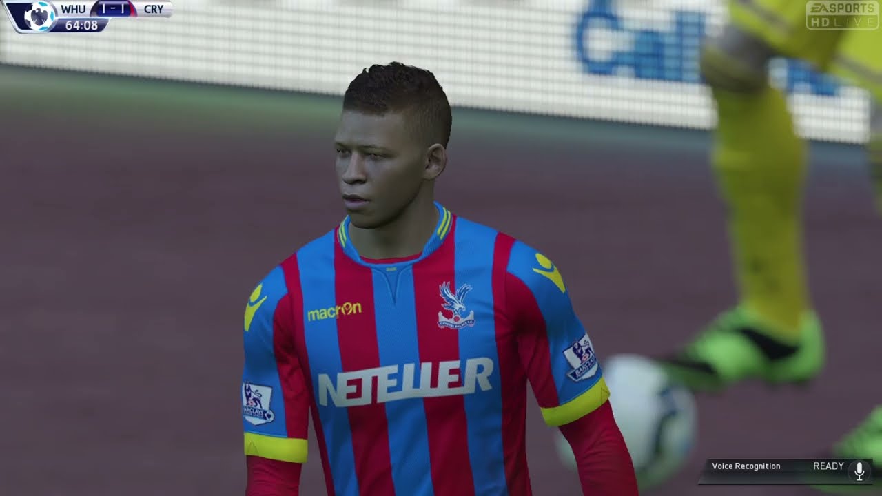 FIFA 15 Crystal Palace VS West Ham Career Mode
