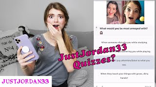 Taking Online Quizzes About Myself!
