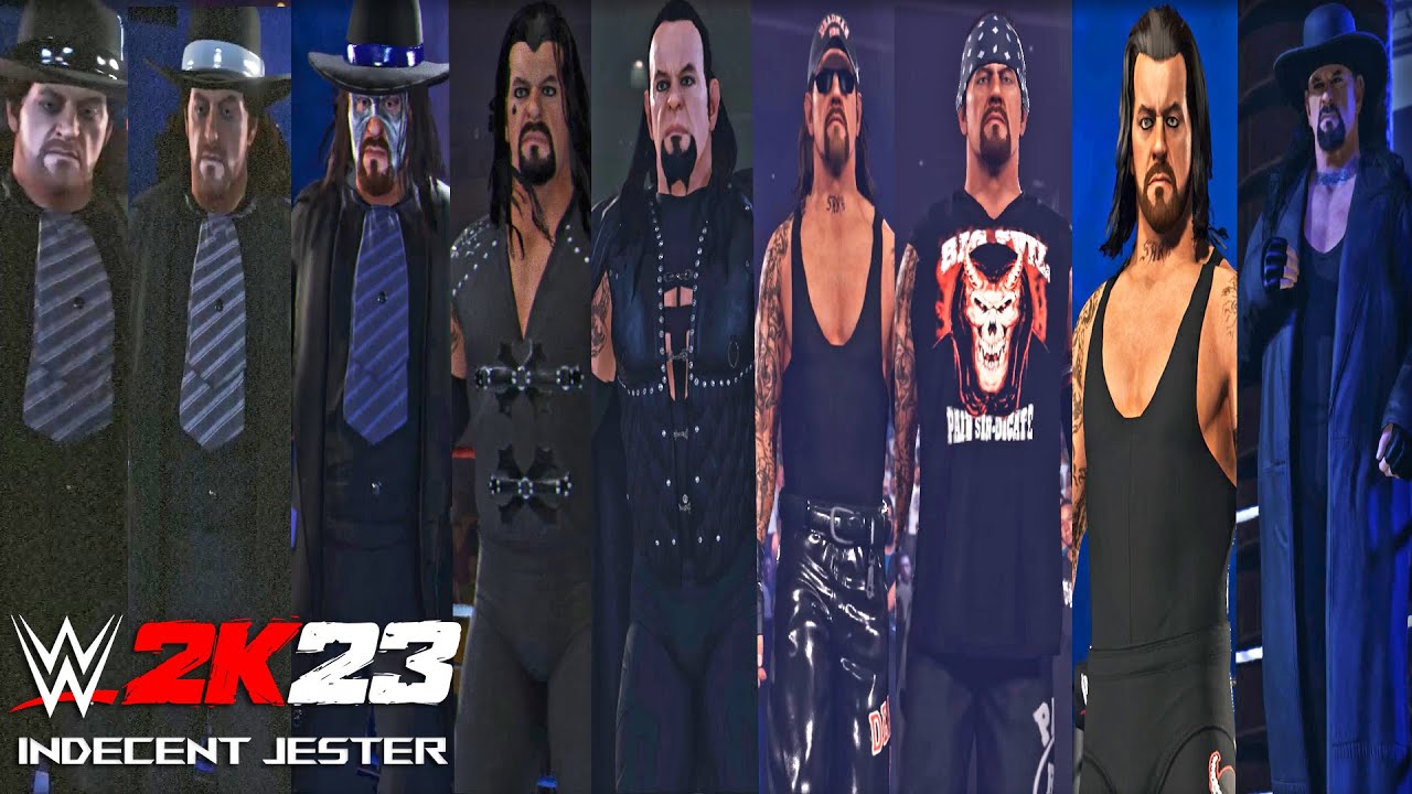 WWE 2K23 Evolution of The Undertaker From 1990 to 2023! Including