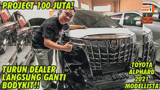 Project 100 Juta Pasang Bodykit Alphard Modellista