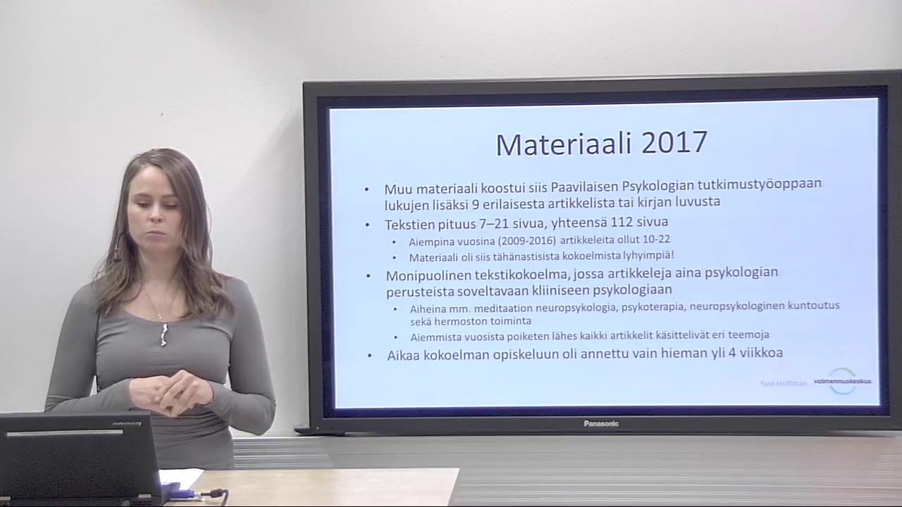 PSYKOLOGIA valintakoeanalyysi 2017 ARTIKKELIOSA