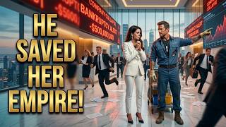 Millionaire CEO Lost Everything Overnight—Until a Single Dad Janitor & Ex-SEAL Saved Her Empire