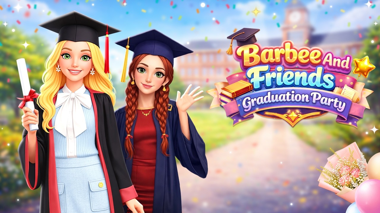 barbie graduation dress up games Barbee And Friends Graduation Party – Dress Up Game