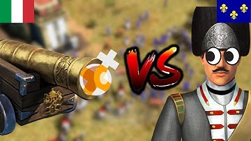 Old guard vs Holy fire...who wins!!!!  AOE3