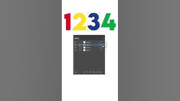 Moving objects to layers in Illustrator #illustratortips #illustratortutorial #adobeillustrator