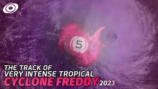 The Track of Cyclone Freddy (2023)