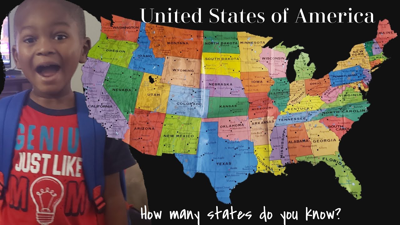 Best Learning Video for Toddlers 50 States YouTube