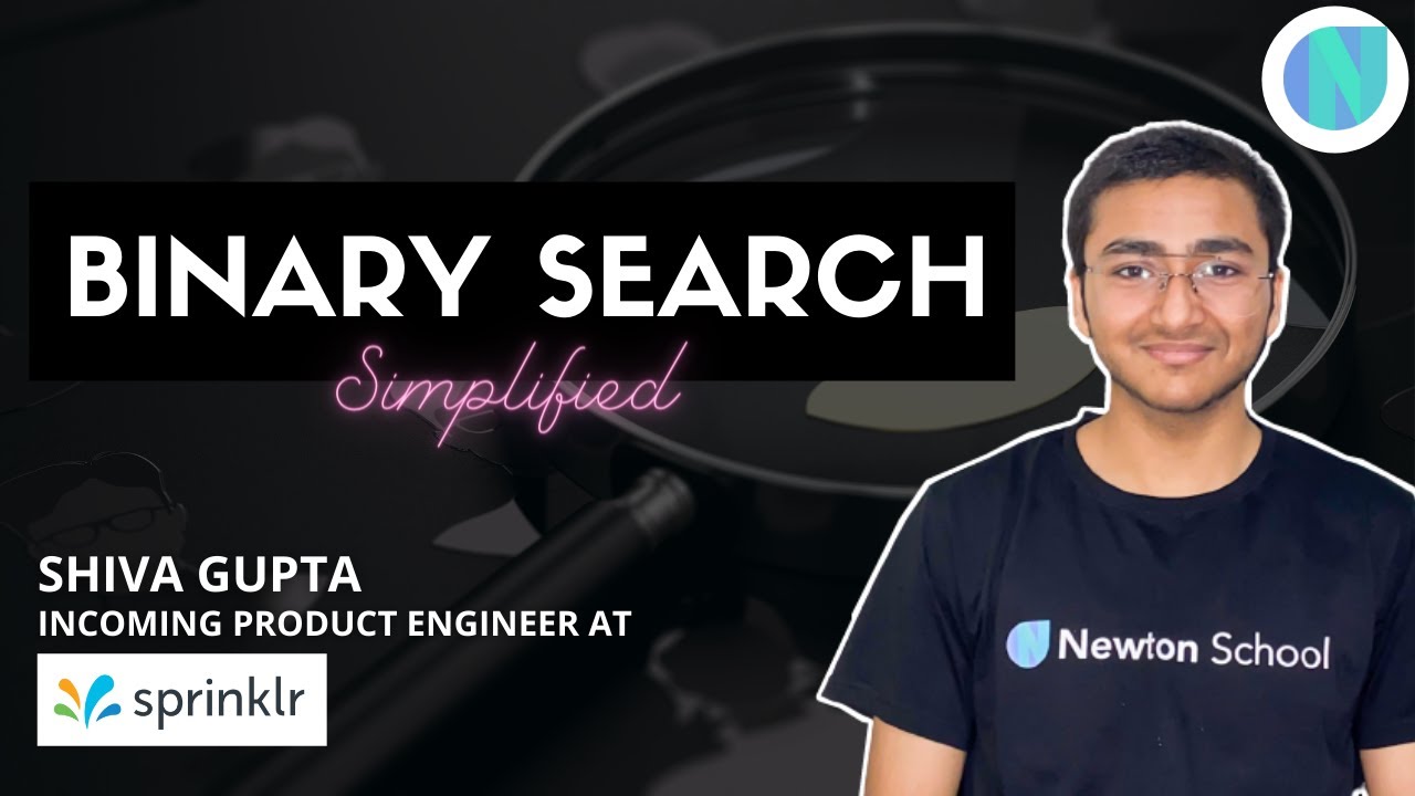 Binary search in simple terms - YouTube