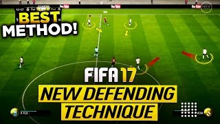 FIFA 17 NEW WAY OF DEFENDING TUTORIAL - BEST DEFENDING TECHNIQUE IN FUT CHAMPIONS - HOW TO DEFEND