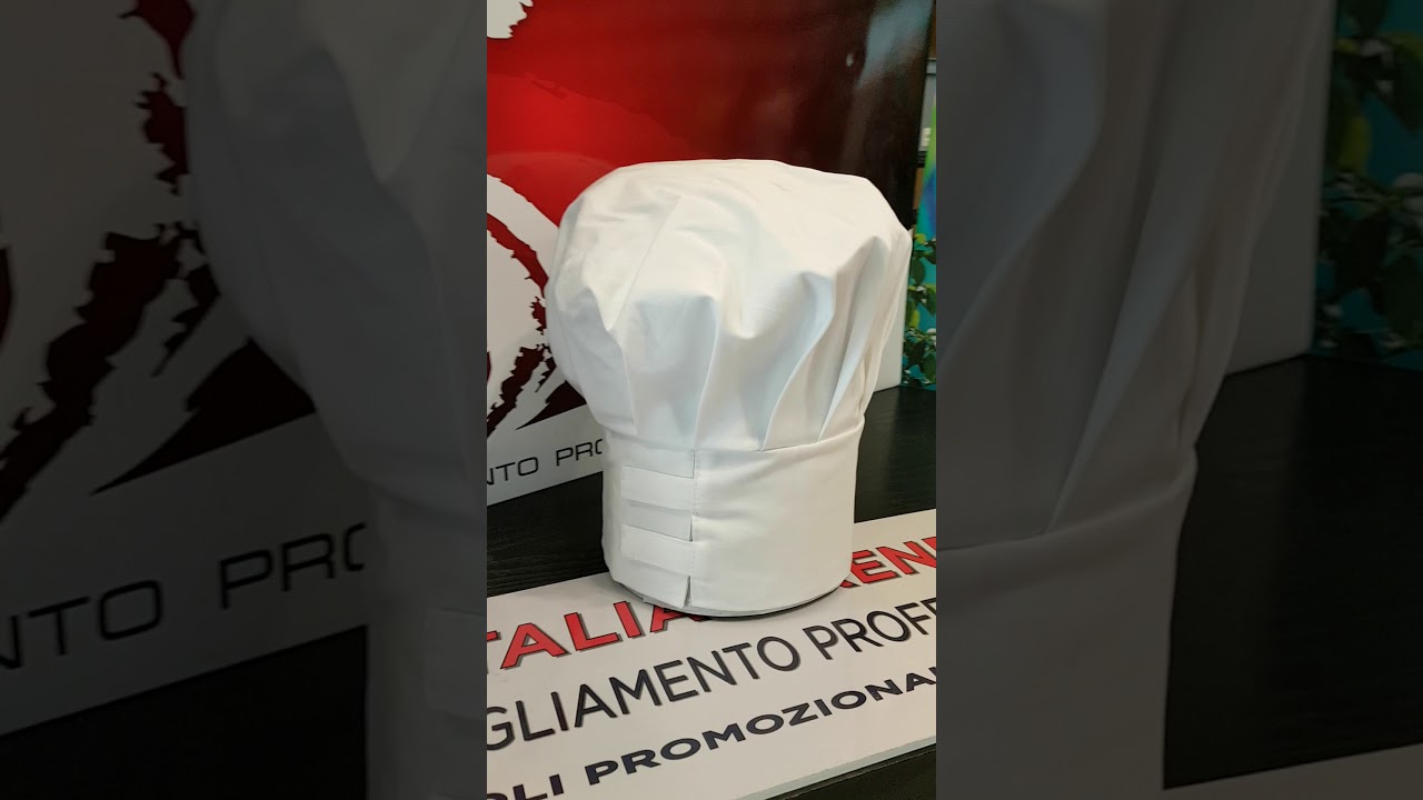 cappello da cuoco italiantrendy - YouTube