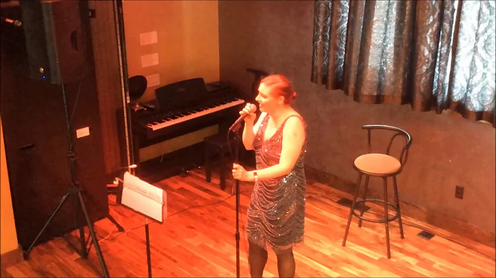 Vera singing Besame Mucho at Van Wijk Winery