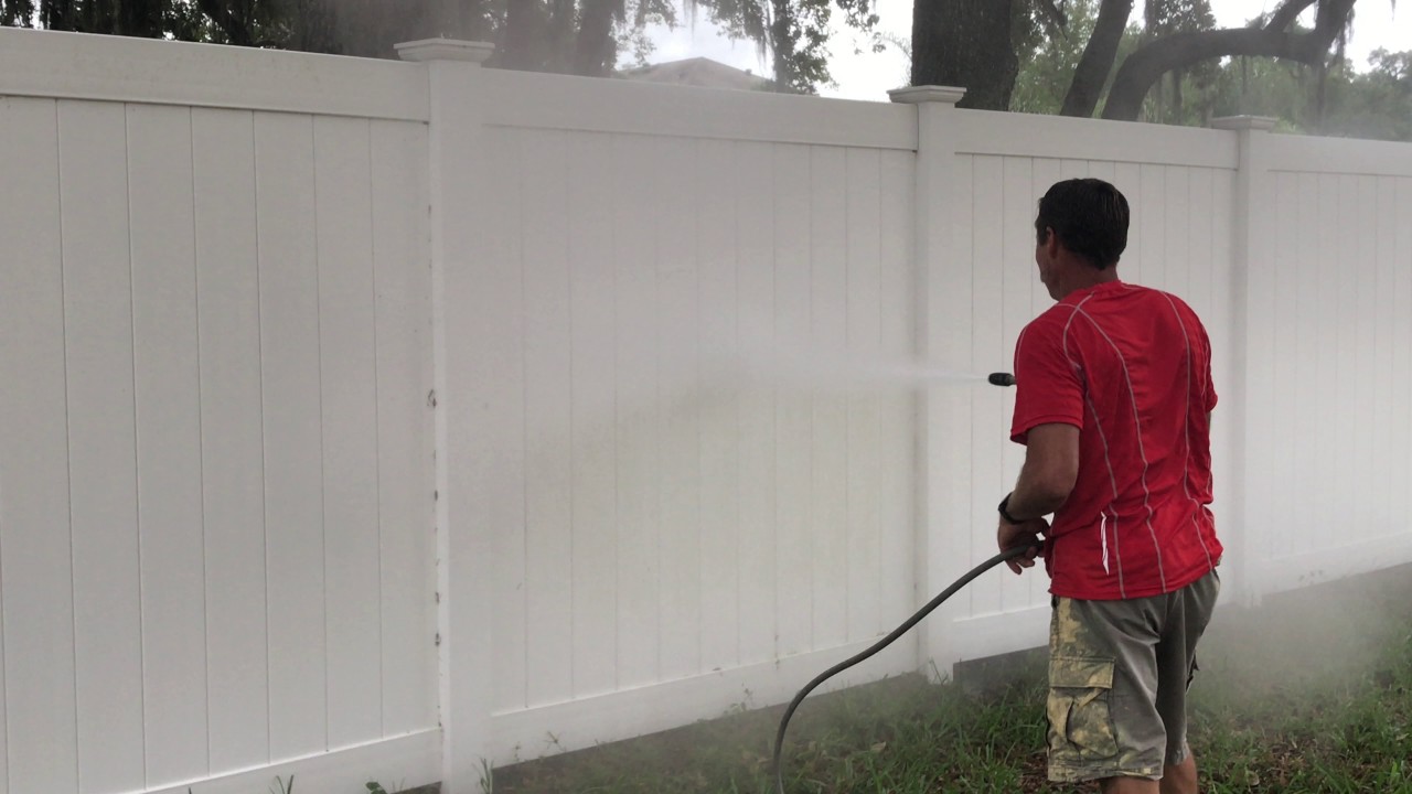 Heat Wave Pressure Washing Pressure Washing fence YouTube