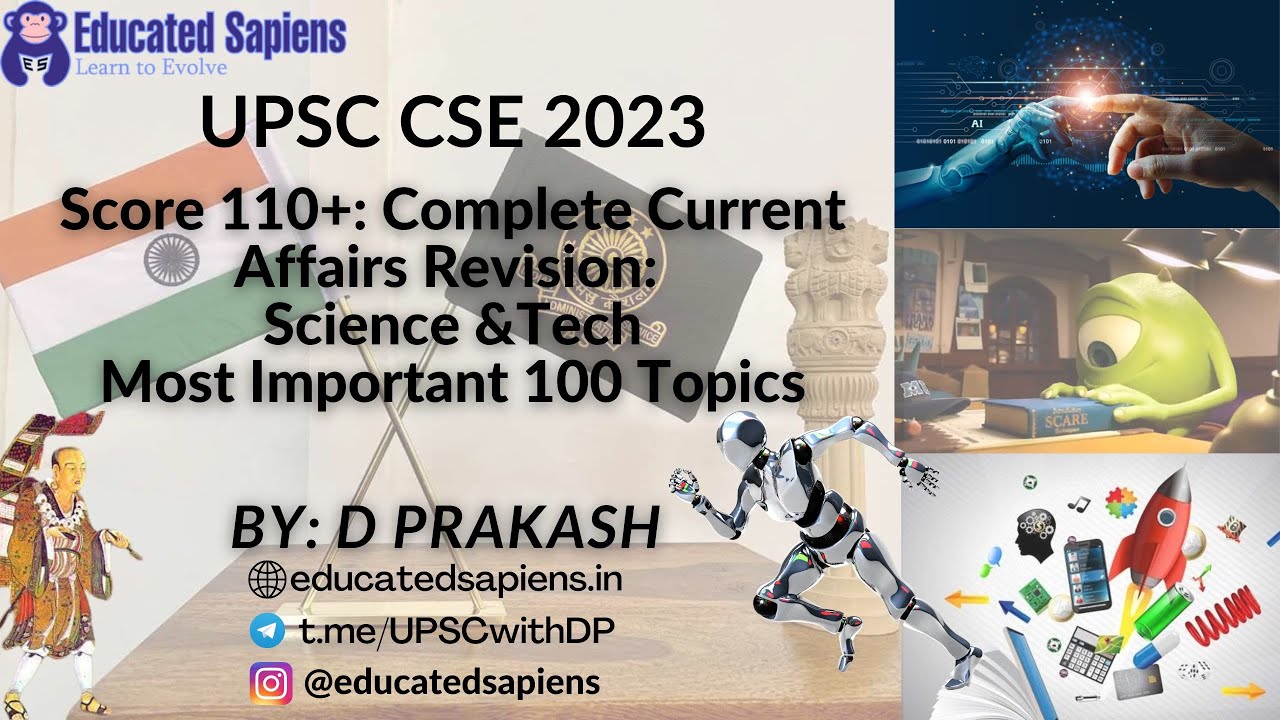 Score 110+ in Prelims: Complete Current Affairs Revision with MCQs Lec 5: Science & Tech: Health