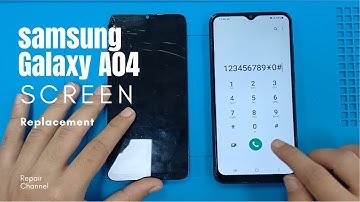 Samsung Galaxy A04 lcd Screen Replacement | How to replace A04 broken screen