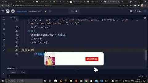 make a simple calculator in python#shorts #python