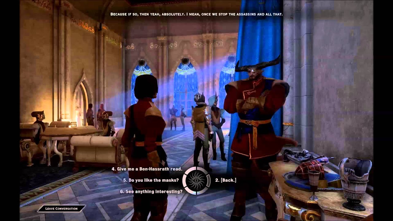 Iron Bull at the Winter Palace (romance)