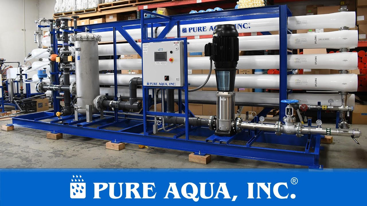 Sistema de Ósmosis Inversa Industrial - Pure Aqua, Inc.