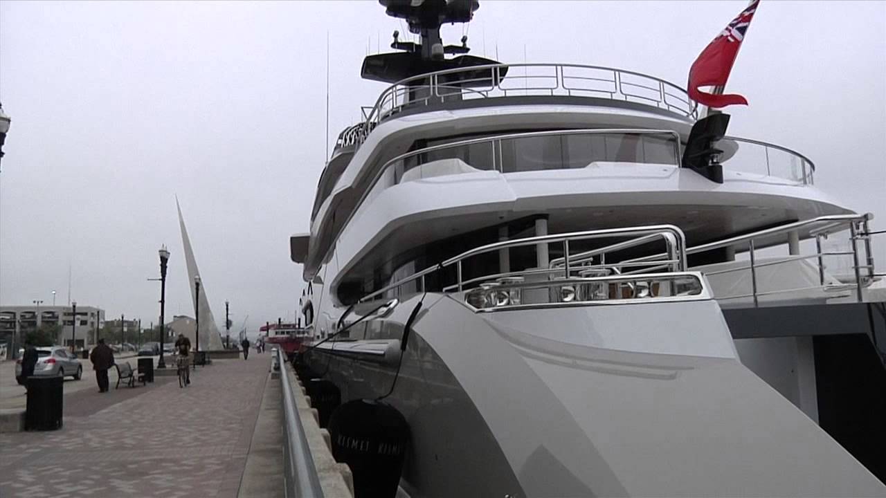 Watch Shad Khan's yacht Kismet YouTube