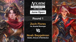 Round 1: Ira vs Cindra | June AGE New England Open | Season 3 | Flesh and Blood
