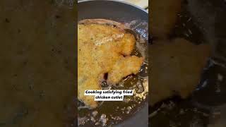 Let’s Cook Lunch Fried Chicken Cutlet #shorts #food #cooking #satisfying #chicken