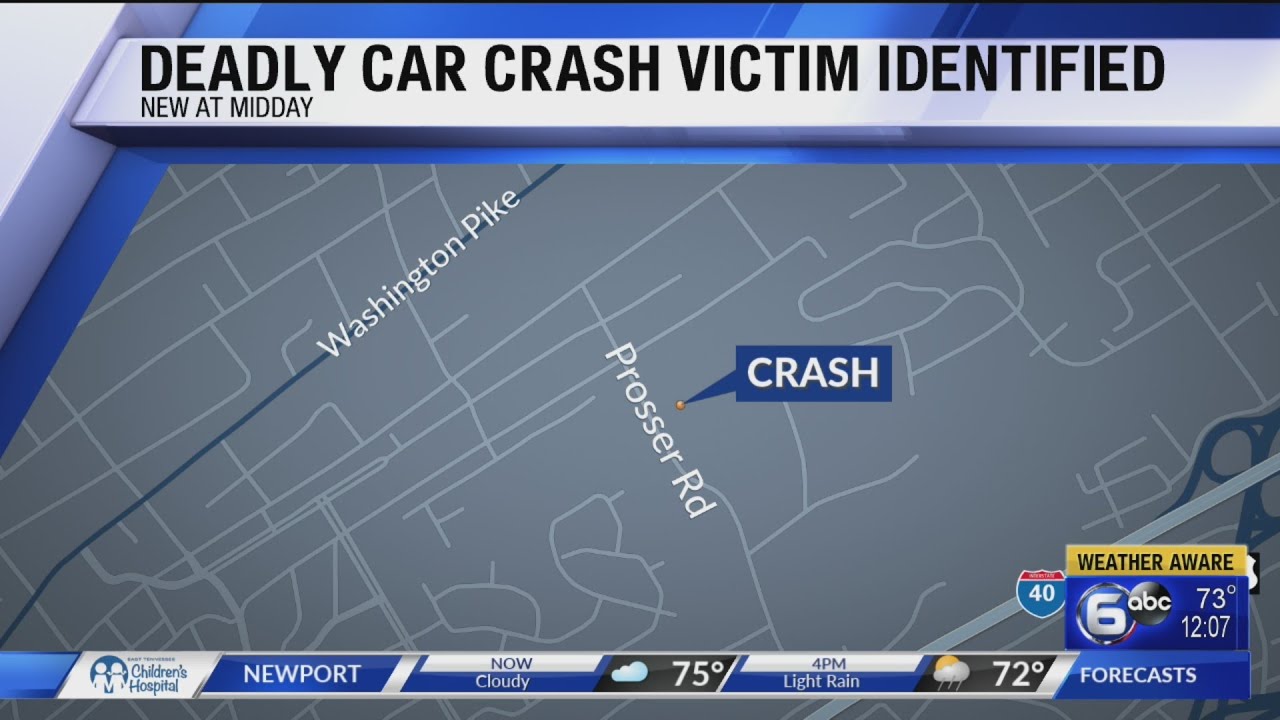Deadly Prosser Road car crash victim identified - YouTube