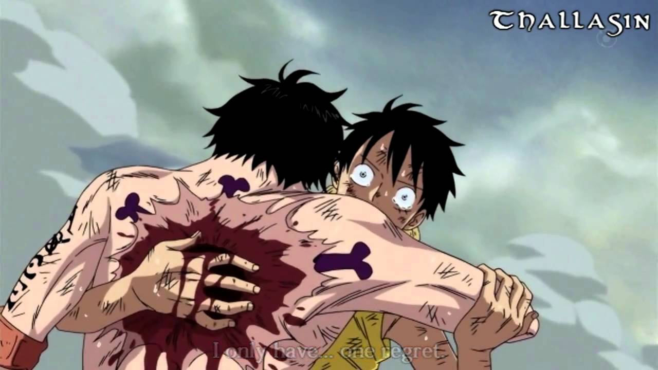 One piece luffy and ace