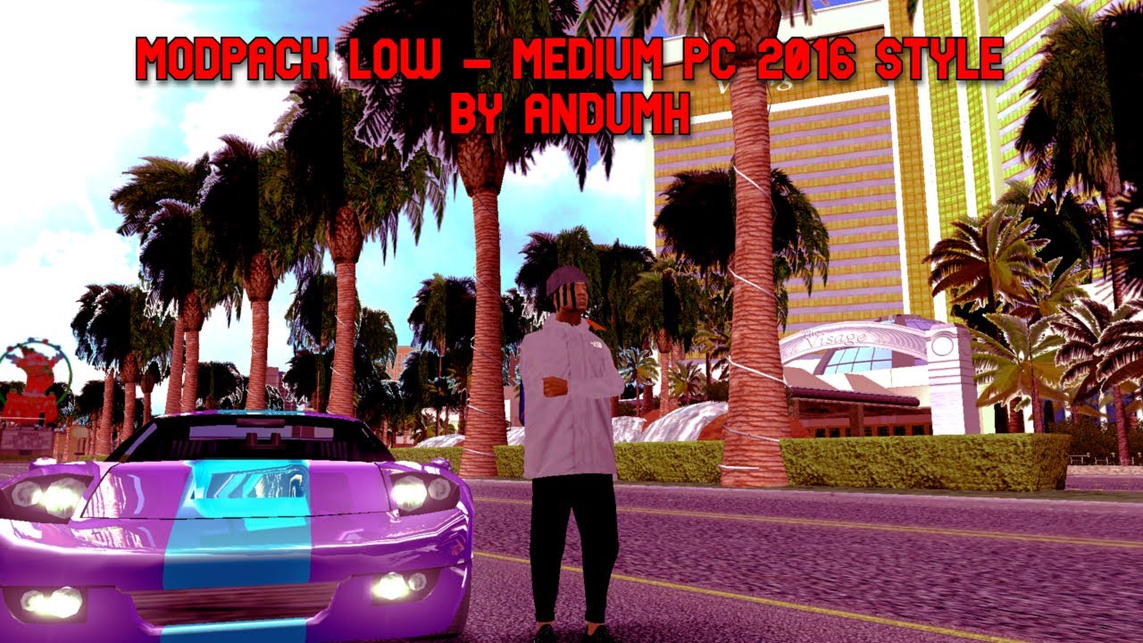 BEST MODPACK FOR LOW MEDIUM PC 2016 STYLE BY ANDUMH = FPS BOOST ✅✅💯