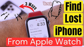 Lost Your iPhone? Find It Fast With Your Apple Watch!