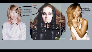 Queen of POP Adele? Taylor Swift & Rihanna Threaten by Adele