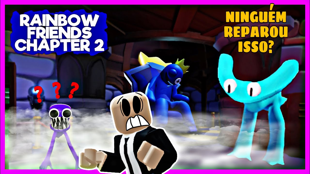 Rainbow friends capitulo 2 final : ROBLOX 