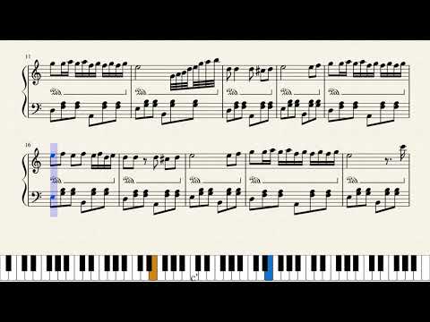 Çıx yaşıl düzə, Qonaq gəl bizə - Arif Məlikov [piano notlar + tutorial]