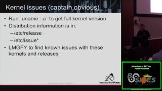 Its Too Funky In Here04 Linux privilege escalation for fun profit and all around mischief Jake Willi