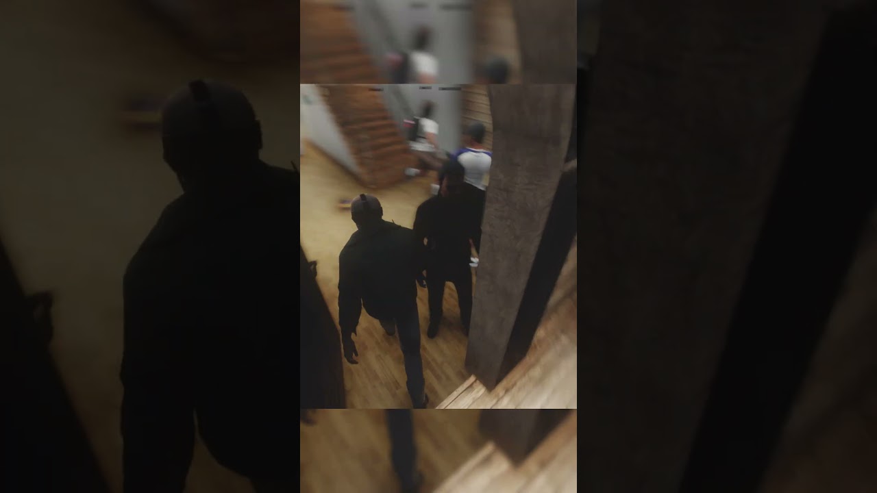 100 PLAYERS GET HUNTED BY JASON VOORHESS IN GTA 5 RP! #gta #fivemfunnymoments #gtarp #shorts