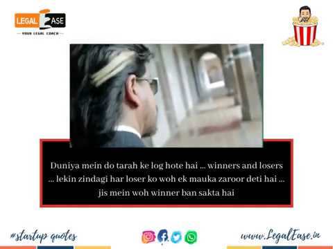 Duniya mein do tarah ke log hote hai winners and losers  Bollywood Motivational Movie Dialogue